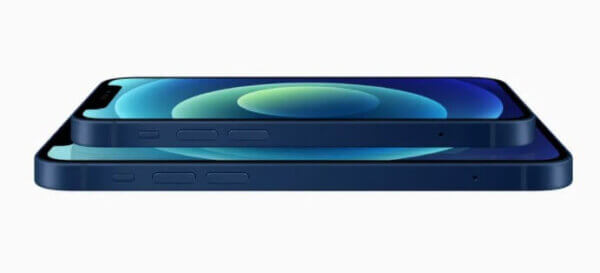 אייפון 12 פרו פרופיל שוכב כחול