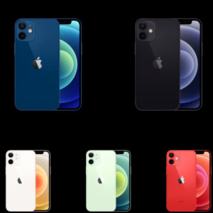 אייפון 12 תצוגה צבעים גב